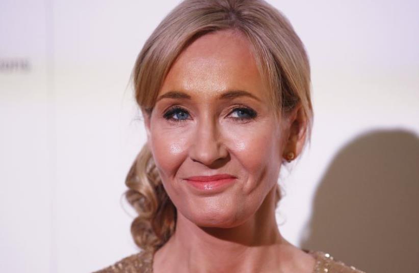 Author J.K. Rowling in London November 9, 2013 (photo credit: REUTERS)