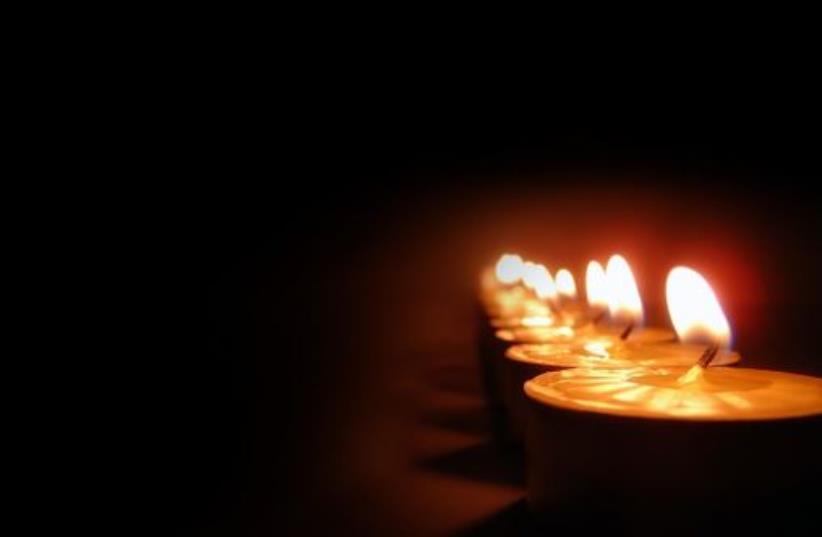 Remembrance candle (photo credit: Courtesy)