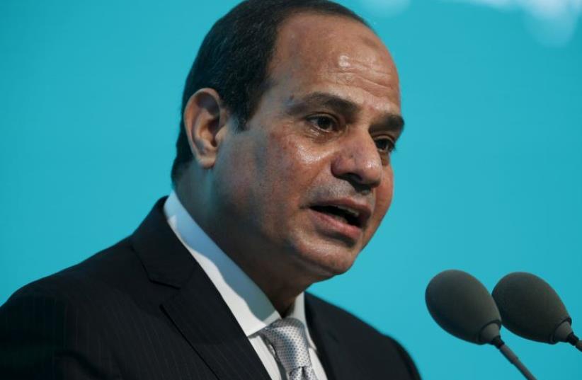 Egyptian President Abdel Fattah al-Sisi (photo credit: REUTERS)