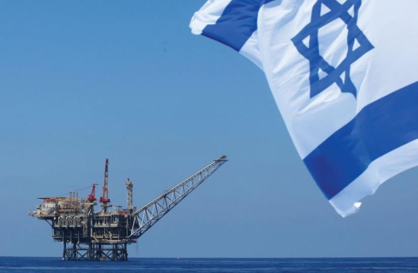 Israel’s natural gas (photo credit: MARC ISRAEL SELLEM/THE JERUSALEM POST)