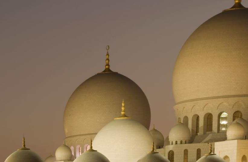 Sheikh Zayed Grand Mosque in Abu Dhabi (photo credit: Courtesy)