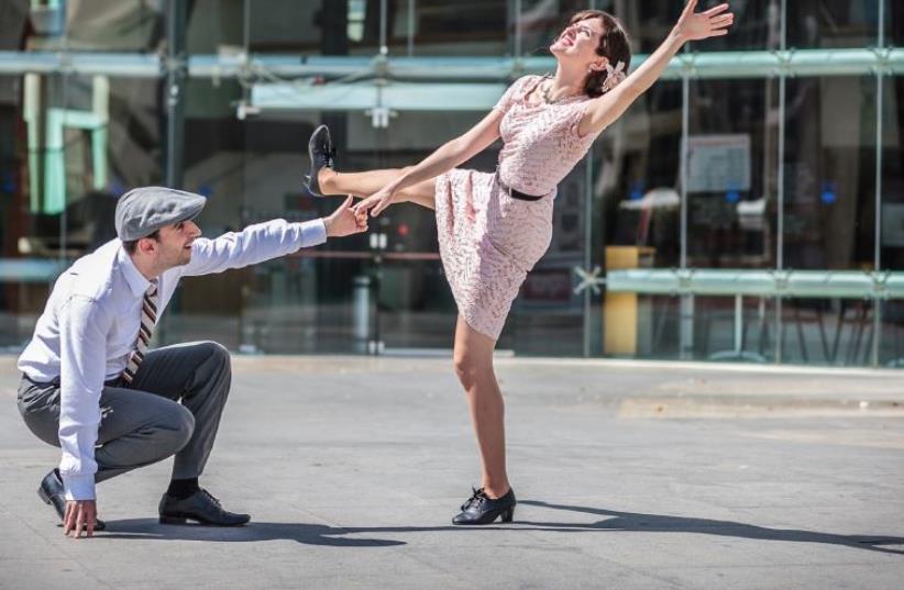 Swing dancing in Israel (photo credit: COURTESY HOLY LINDY LAND)