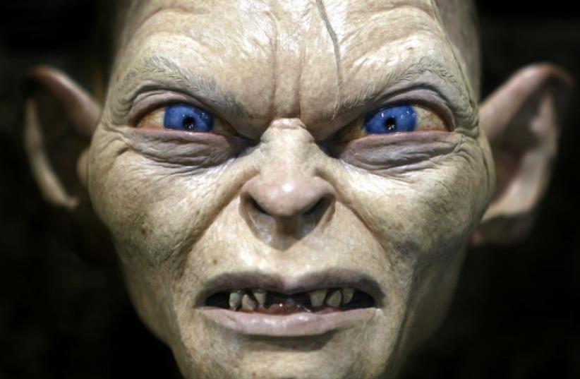 Gollum, a special effects creature from the movie 'Lord of the Rings' (photo credit: REUTERS)