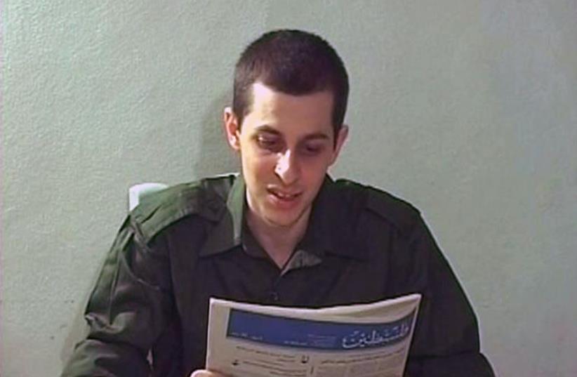 Israeli soldier Gilad Schalit is seen in this video grab released on October 2, 2009 while he was in Hamas captivity (photo credit: REUTERS)
