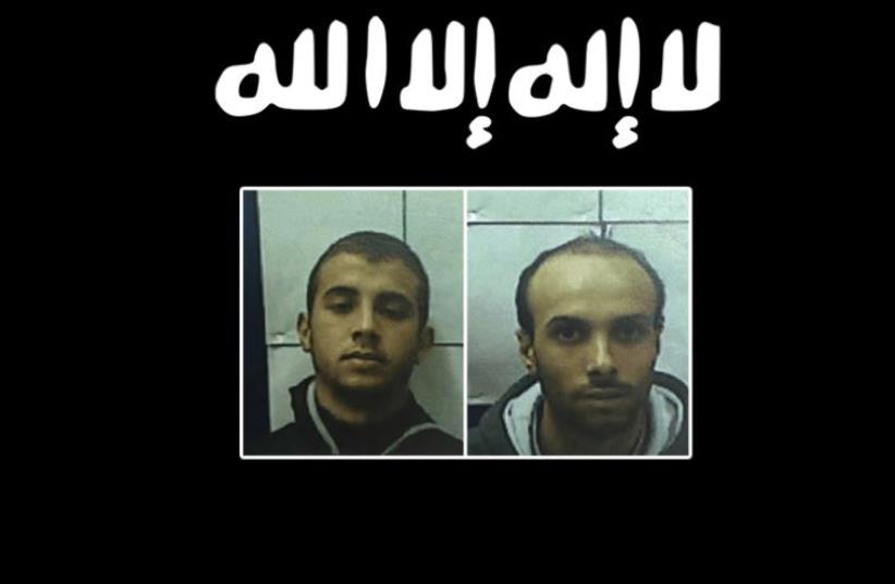 Two suspected ISIS operatives from Nazareth area (photo credit: SHIN BET,JPOST STAFF)