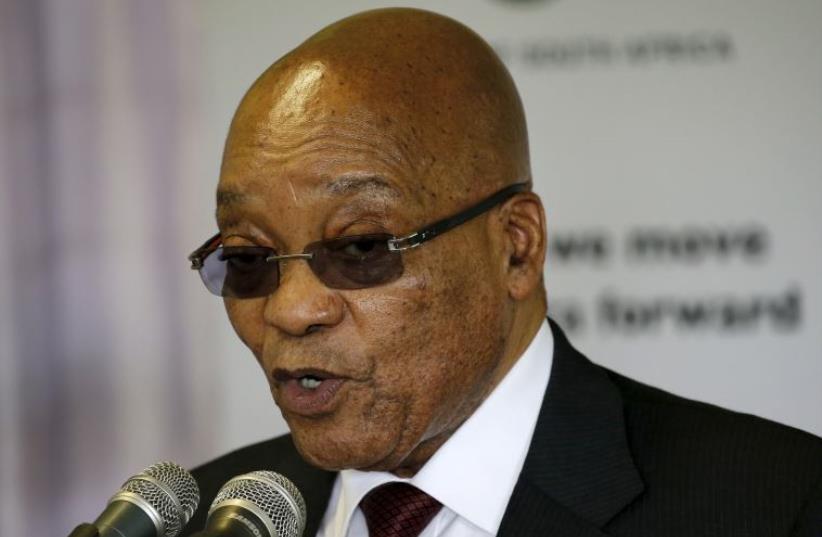 South Africa's President Jacob Zuma (photo credit: REUTERS)