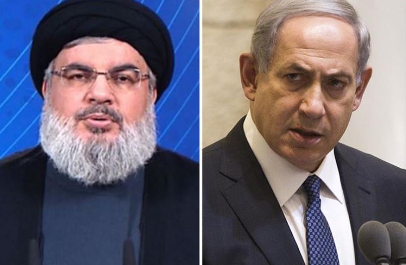 Netanyahu and Nasrallah (photo credit: AFP PHOTO,REUTERS)