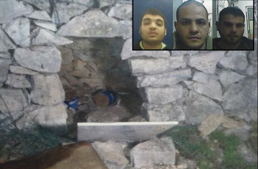Hiding place for potential kidnap victims set up by Hamas members  (photo credit: SHIN BET)