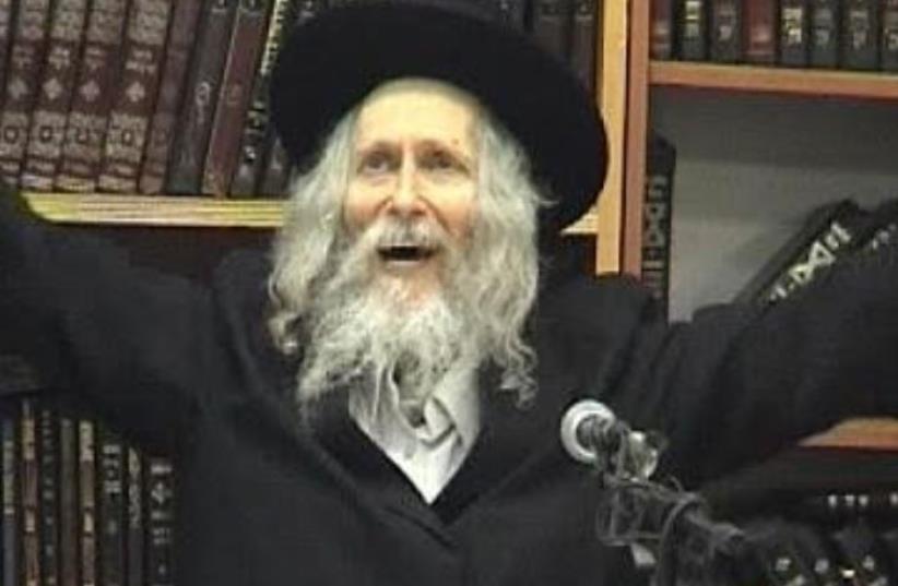 Rabbi Eliezer Berland (photo credit: TWITTER)