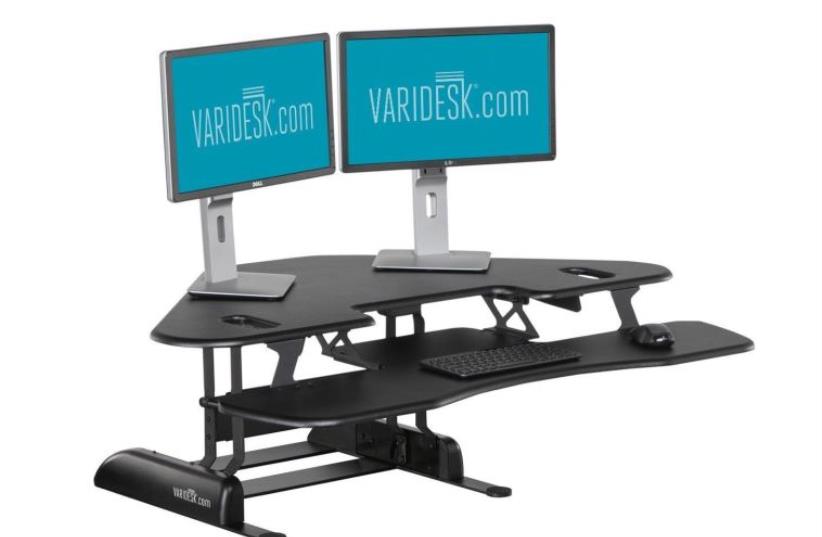 adjustable standing desks  (photo credit: PR)