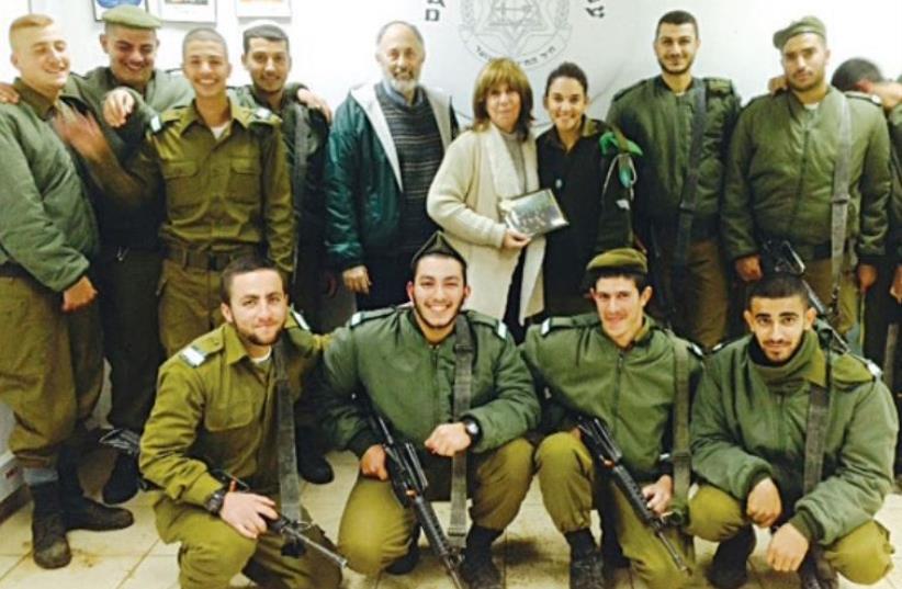 New IDF recruits name their unit after Sgt. Ari Weiss (photo credit: IDF)
