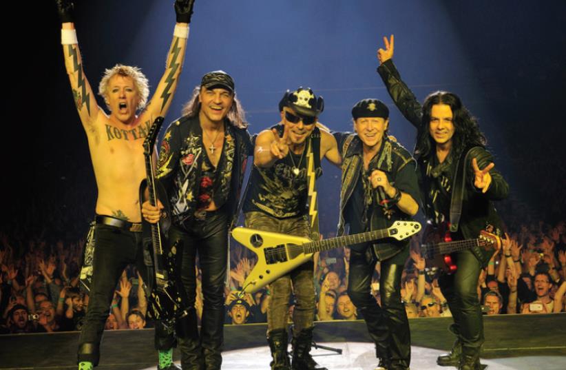 WINDS OF change are back: The Scorpions will be returning to Israel on July 14 for one performance at the Tel Aviv’s Menorah Mivtachim Arena (photo credit: Courtesy)