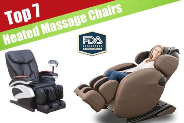 7 Best Heated Massage Chairs Reviewed, Reclining Massage Chair With Heat Function