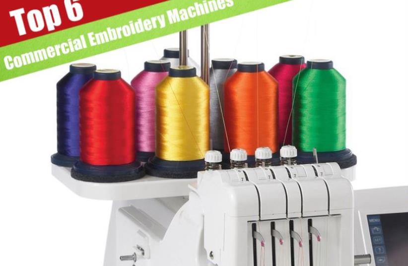 commercial embroidery machine (photo credit: PR)
