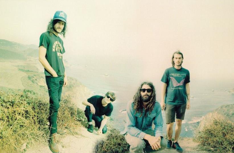 All them Witches frontman Michael Charles Parks (far right) seen here with the rest of the band (photo credit: ROBBY STAEBLER)