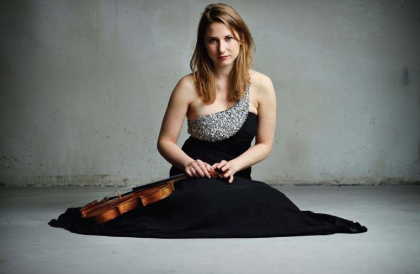 Dutch violinist Rosanne Philippens (photo credit: YACHATZ)