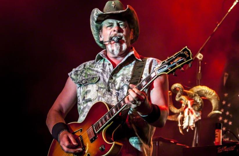 Ted Nugent‏ (photo credit: LARRY PHILPOT OF WWW.SOUNDSTAGEPHOTOGRAPHY.COM)