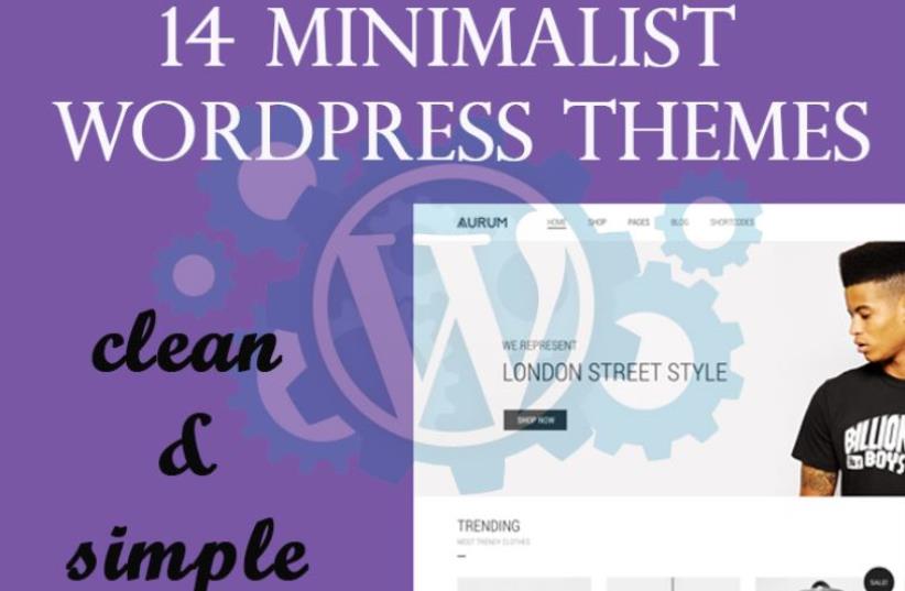 14 Minimalist Wordpress Themes For Clean & Simple Websites (photo credit: PR)