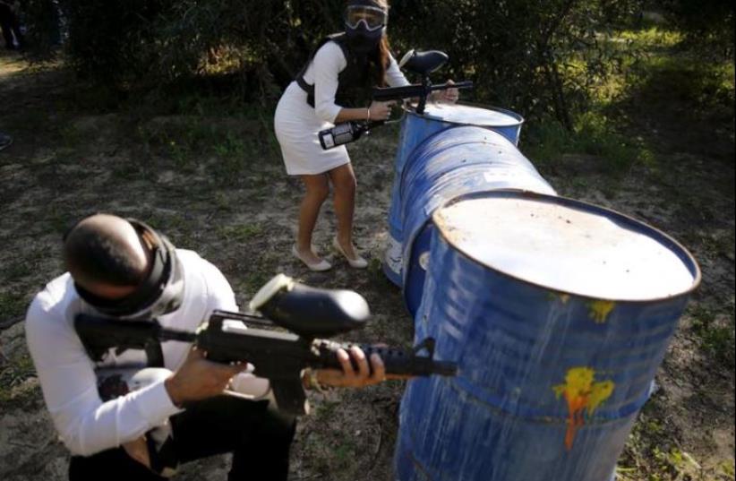 Paintball. (photo credit: REUTERS)