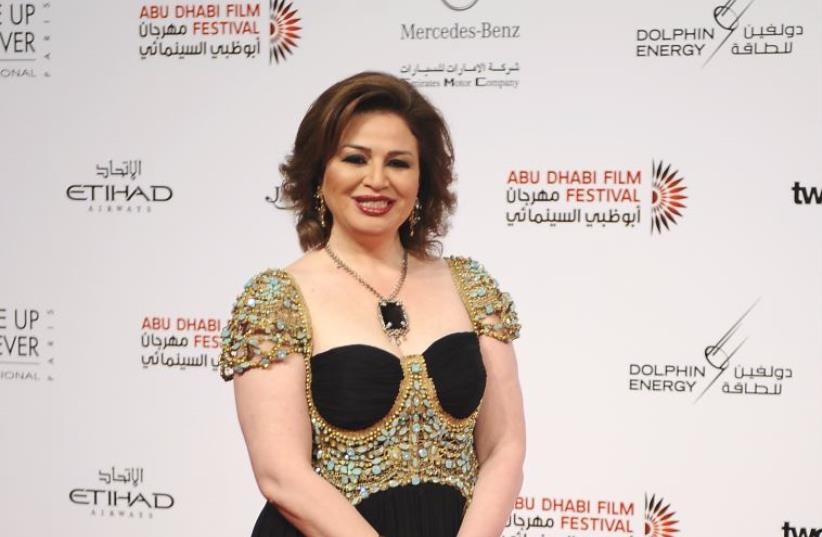 Egyptian actress Elham Shaeen (photo credit: REUTERS)