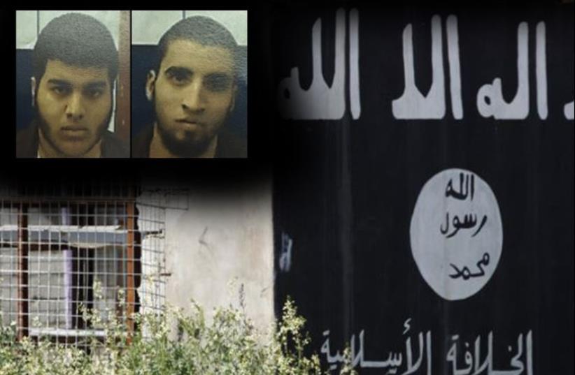 Shin Bet arrests two ISIS linked suspects (photo credit: SHIN BET,REUTERS)