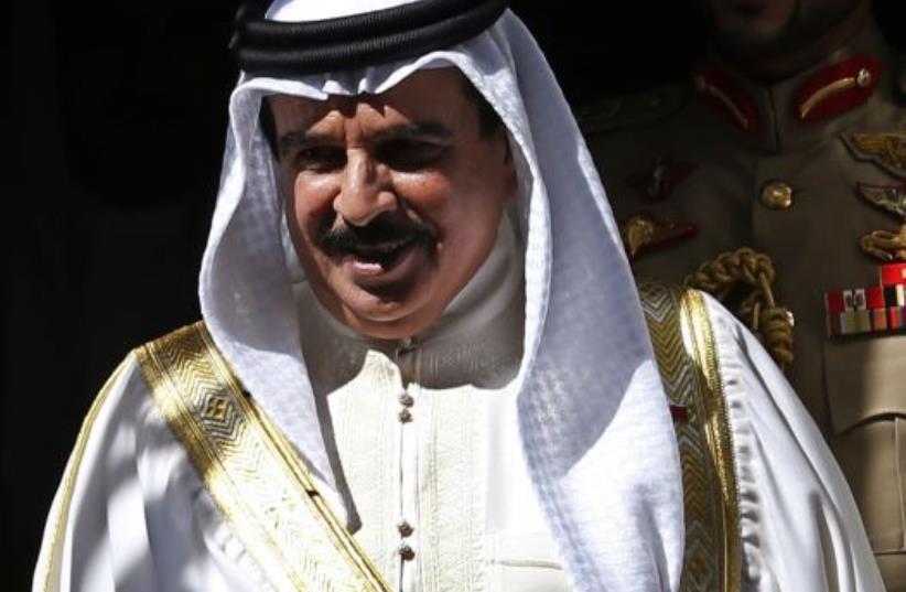 Bahrain's King Hamad bin Isa Al Khalifa  (photo credit: REUTERS)