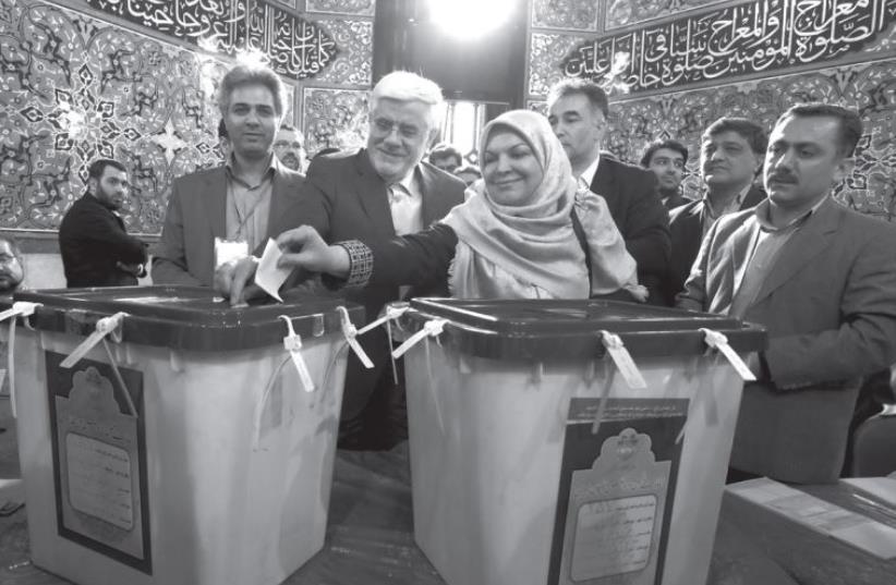 Elections in Iran (photo credit: REUTERS)