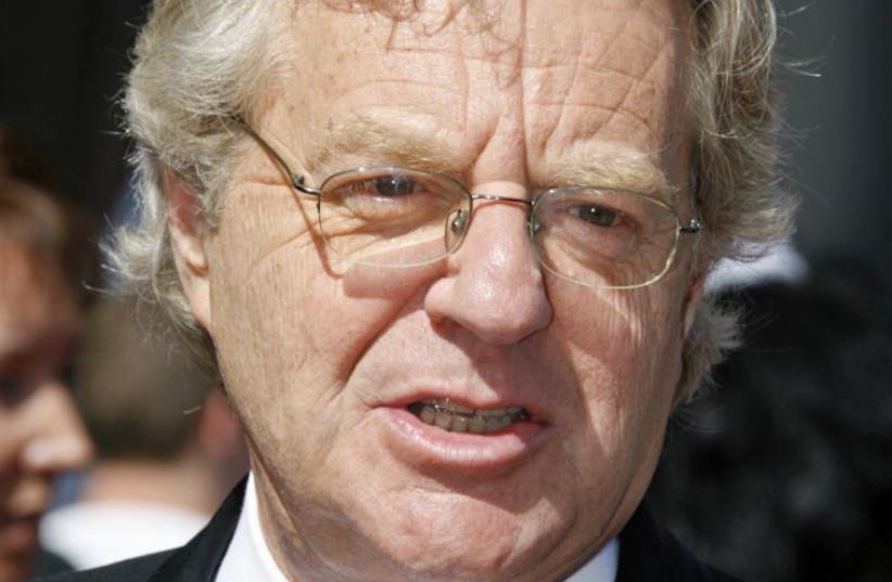Television personality Jerry Springer  (photo credit: REUTERS)