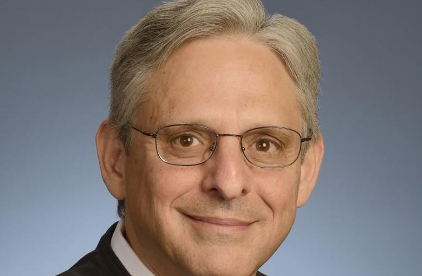 Chief Judge Merrick B. Garland of the United States Court of Appeals for the D.C. Circuit is seen in an undated handout picture (photo credit: REUTERS)