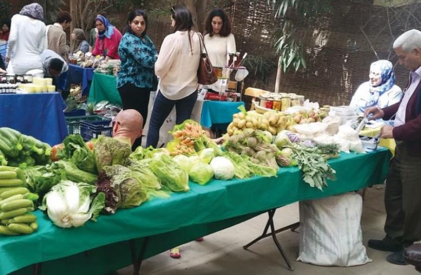 IN JANUARY Egypt exported 271,960 tons of fruit and 115,523 tons of vegetables. (photo credit: THE MEDIA LINE)