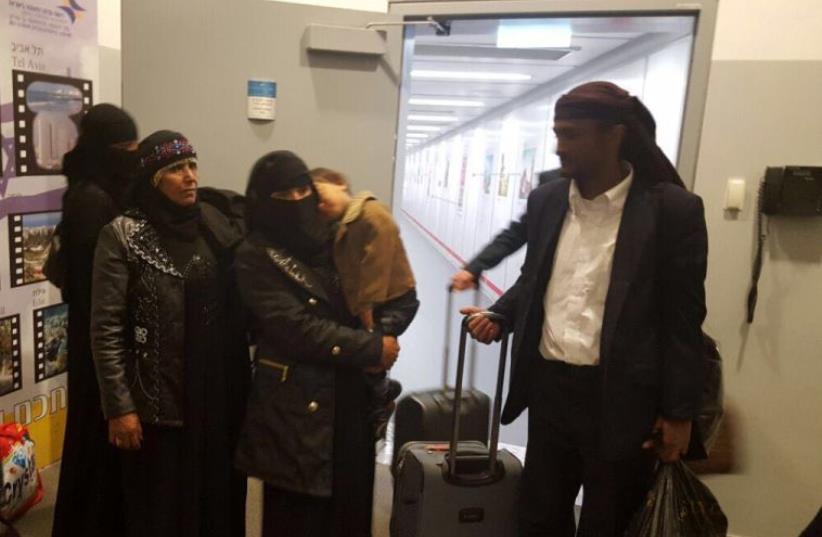 Final group of Yemenite Jewish immigrants arrives in Israel (photo credit: ARIELLE DI-PORTO FOR THE JEWISH AGENCY FOR ISRAEL)