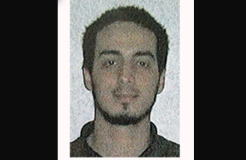 This undated handout photo released on March 21, 2016 by the federal police on demand of Brussels' king prosecutor shows Najim Laachraoui, 25 years old (photo credit: HO / BELGIAN FEDERAL POLICE / AFP)