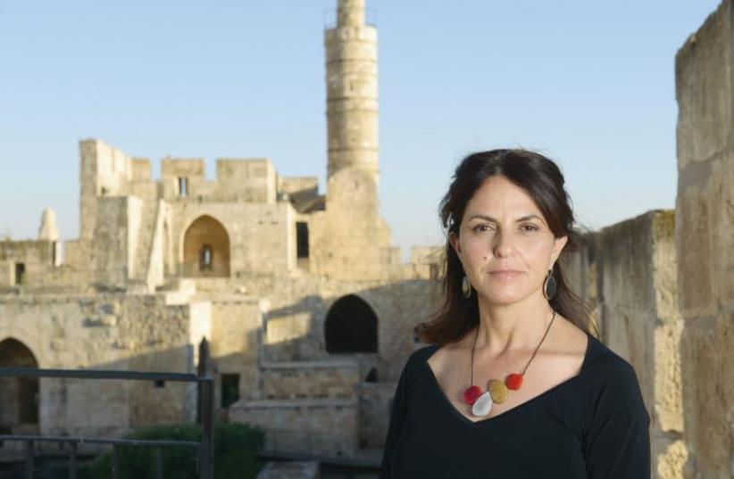 Eilat Lieber, director of the Tower of David Museum. (photo credit: YUVAL)