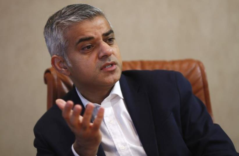 London mayoral candidate Sadiq Khan  (photo credit: REUTERS)