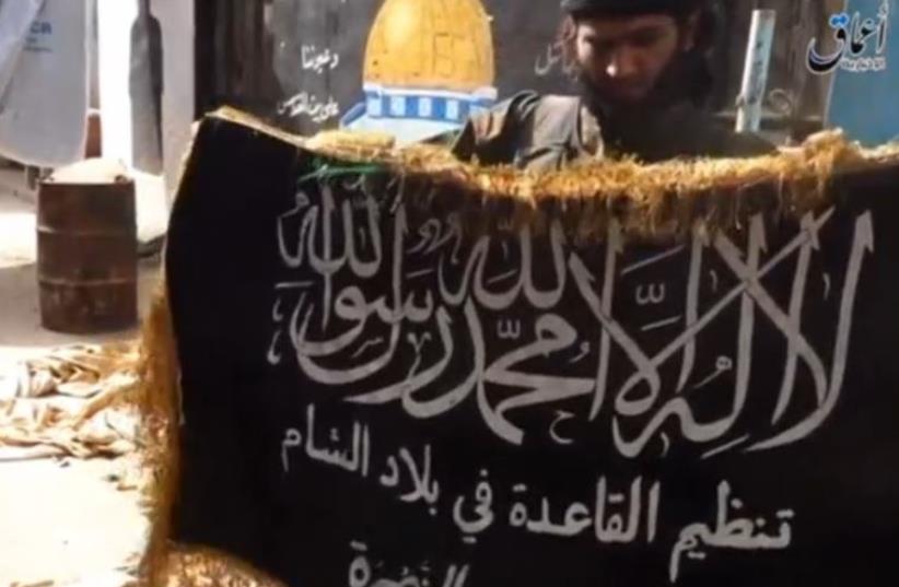 ISIS claims partial control of Palestinian camp in Damascus (photo credit: screenshot)