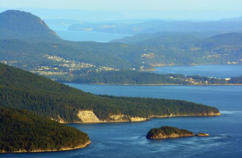 A view of the San Juan Islands (photo credit: ITSIK MAROM)