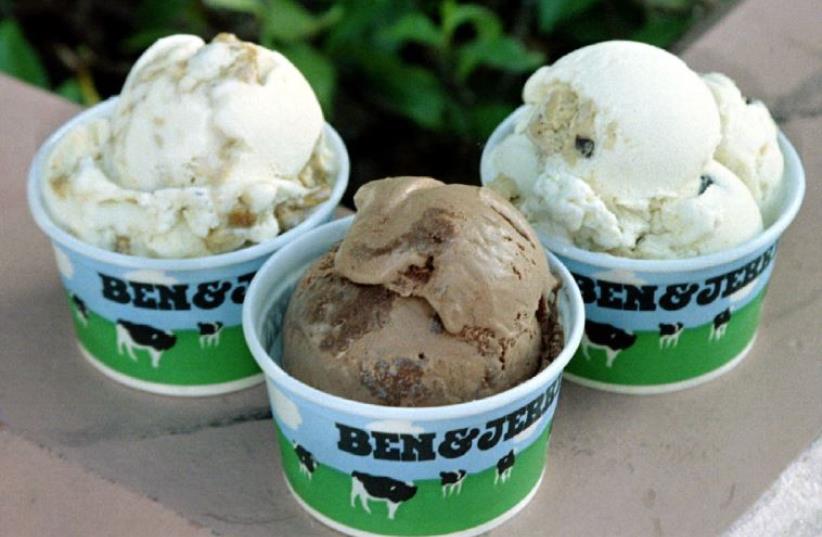 Ben & Jerry's ice cream (photo credit: REUTERS)