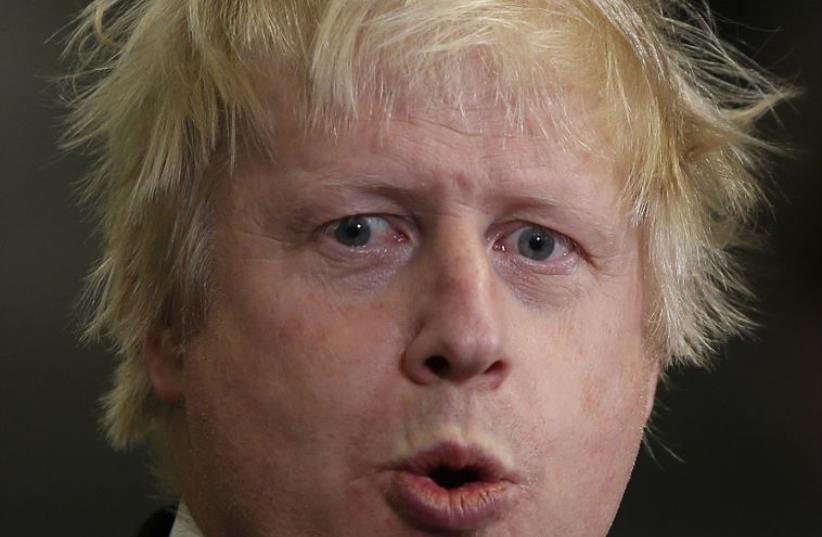 London Mayor Boris Johnson (photo credit: REUTERS)