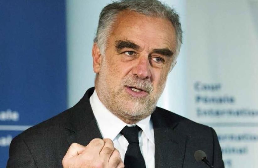 Founding ICC chief prosecutor Luis Moreno-Ocampo (photo credit: REUTERS)