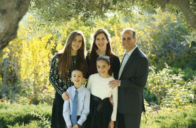 The Lustmans had a ‘try before you buy’ experience in Israel, spending two years in country before officially making aliya in 2011 (photo credit: Courtesy)