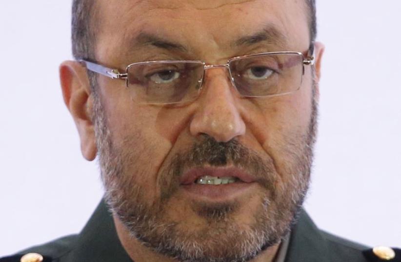 Iranian Defence Minister Hossein Dehghan (photo credit: REUTERS)
