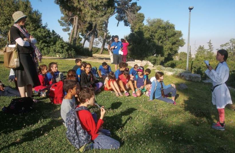 The Ben-Zvi Institute is getting students to discover their own Jerusalem backyards (photo credit: MARC ISRAEL SELLEM)