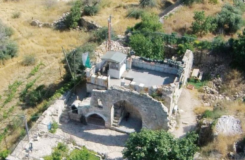 King David’s roots: An overhead view of the ancient site (photo credit: DAVID WILDER)