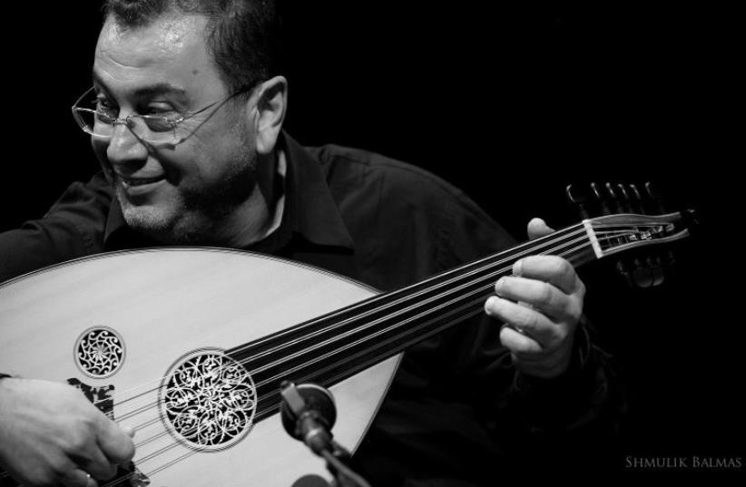 Israeli oud and violin artist Taiseer Elias. (photo credit: SHMULIK BALMAS)