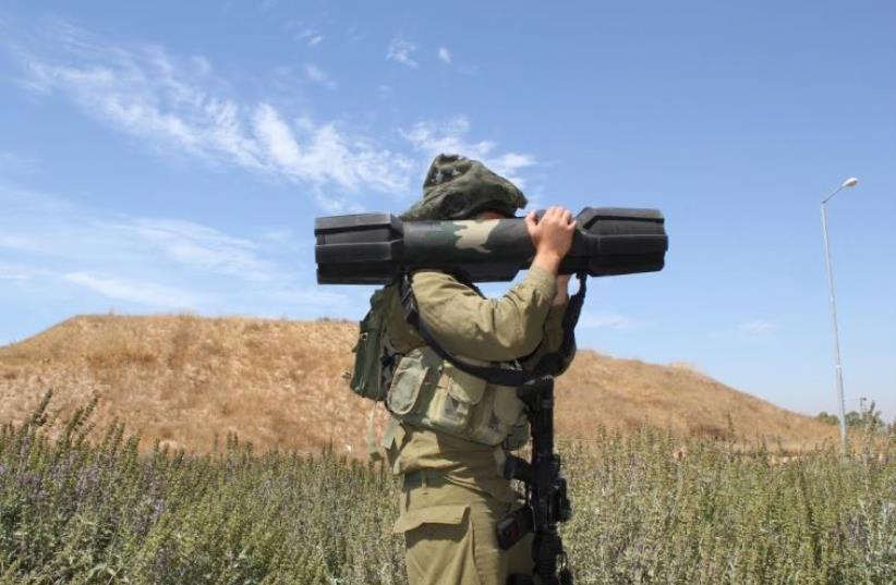 Rafael guided missile (photo credit: RAFAEL ADVANCED DEFENSE SYSTEMS)