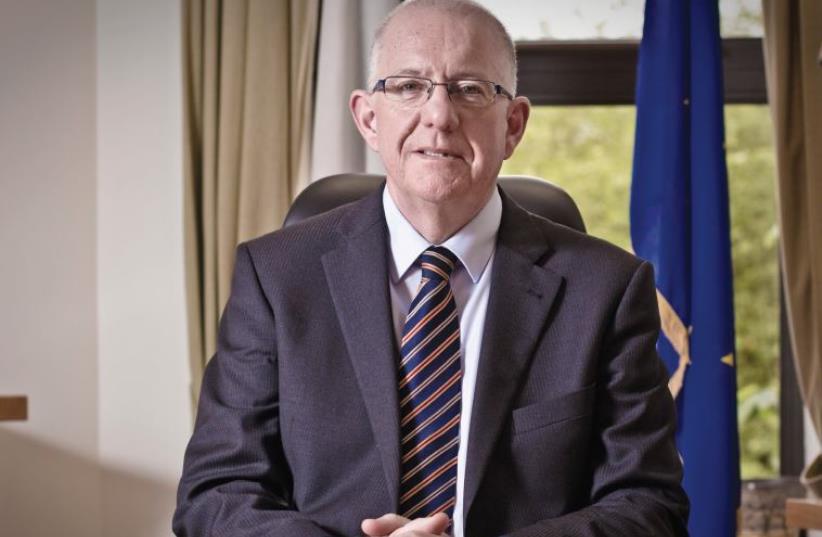 IRISH FOREIGN Minister Charles Flanagan (photo credit: Courtesy)