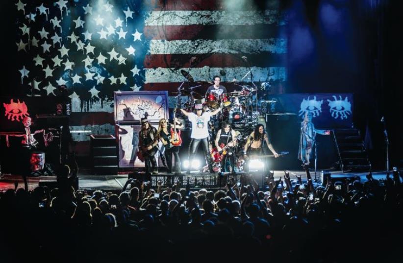 SHOCK-ROCK legend Alice Cooper welcomed local fans into his nightmare with a killer show at the Ra’anana Amphitheater. (photo credit: LIOR KETER)