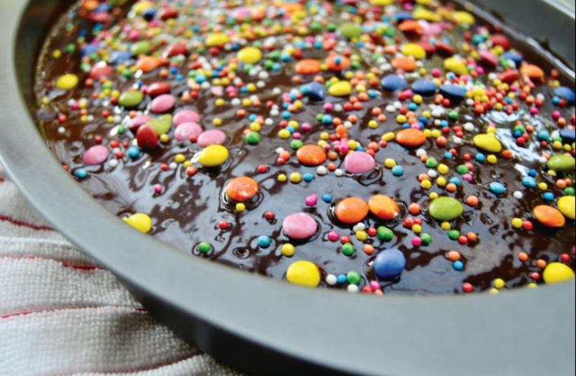 Chocolate cake (photo credit: PASCALE PEREZ-RUBIN)