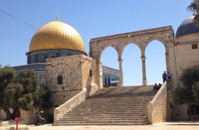 The Temple Mount in Jerusalem  (photo credit: JACK BROOK)