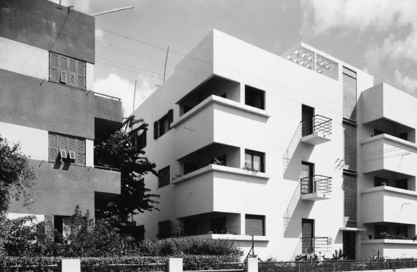 A Tel Aviv round-up (from top) – 5 Engel Street: Aginsky House, Shmuel ‘Sam’ Barkai, 1934 (photo credit: YITZHAK KELTER’S COLLECTION)